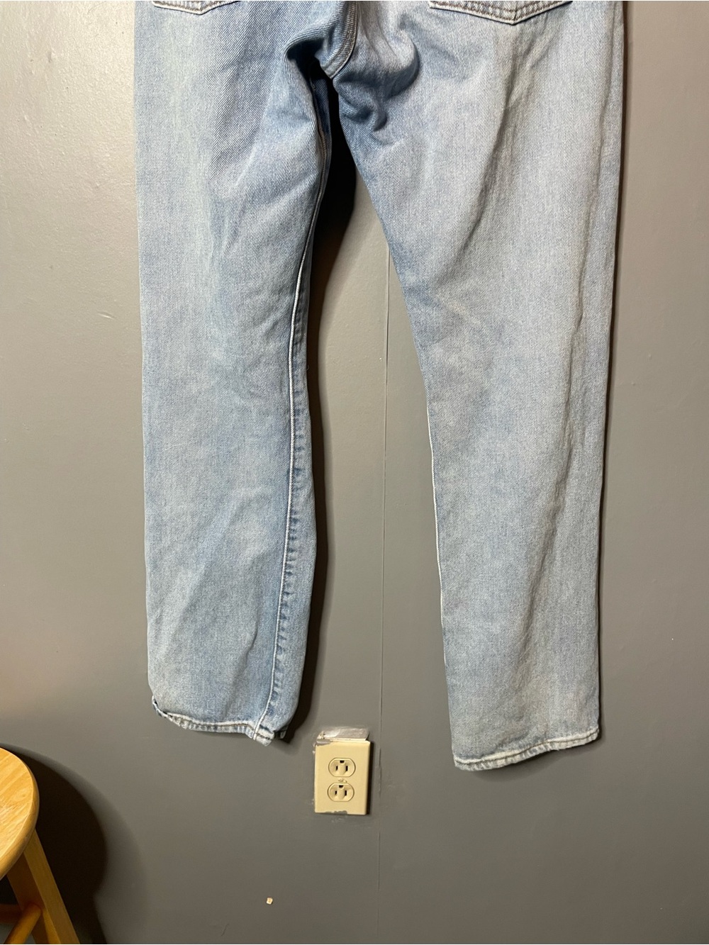 Levi's 501 Light Blue Distressed Men's Jeans 32x32 - Picture 4 of 11